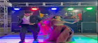 Man Steals the Spotlight from Dance Partner in Viral Performance of "Chunnari Chunnari"